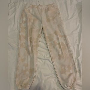 Cream Tie-dye Lazypant Sweats